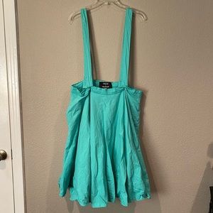 Collectif x ModCloth UK 18 Blue Suspender Skirt Jumper